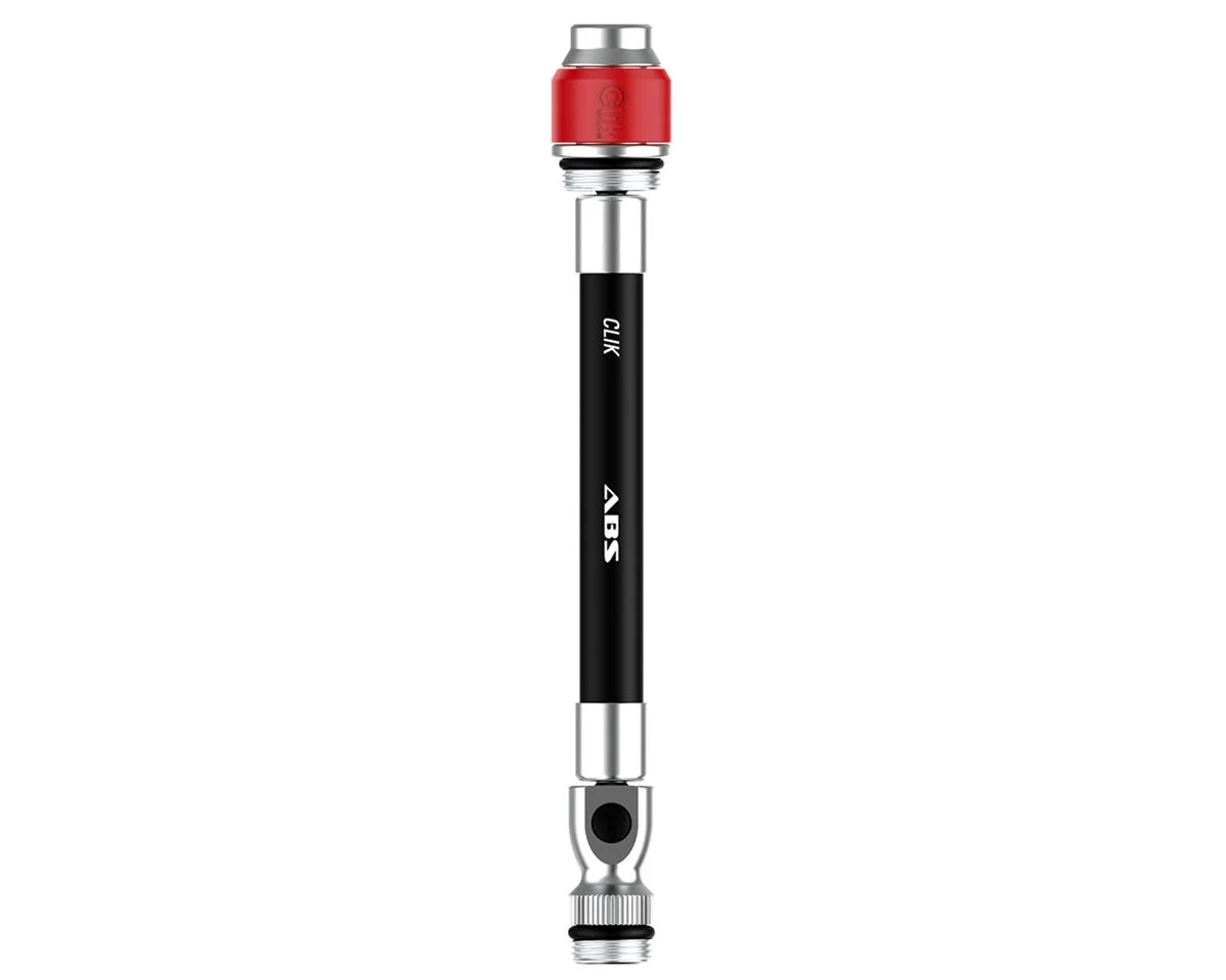 Lezyne ABS Flex Hose for Hand Pumps w/ Clik Chuck (Black)